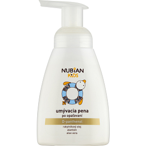 Nubian Kids mycí pěna po opalování, 250 ml