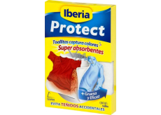 Iberia Protect utěrky zachycující barvy, které se nepřenáší při praní na další oděvy 15 kusů