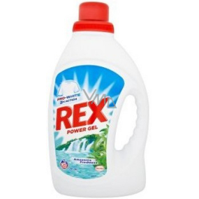 Rex 3x Action Amazonia Freshness Pro-White gel na praní 20 dávek 1,32 l