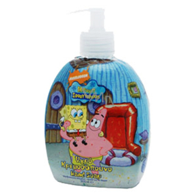 Sponge Bob tekuté mýdlo pro děti dávkovač 300 ml