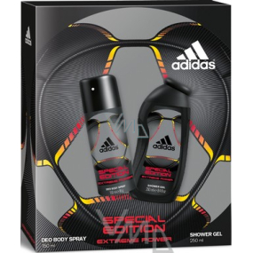 Adidas Extreme Power deodorant sprej 150 ml + sprchový gel 250 ml, kosmetická sada