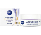 Nivea Anti-Wrinkle + Moisture 35+ Hydratační denní krém proti vráskám 50 ml