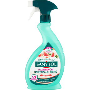 Sanytol dezinfekční univerzální čistič ve spreji s vůní grepu, 500 ml Sanytol dezinfekční univerzální čistič ve spreji s vůní grepu, 500 ml