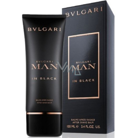 Bvlgari Man In Black balzám po holení 100 ml