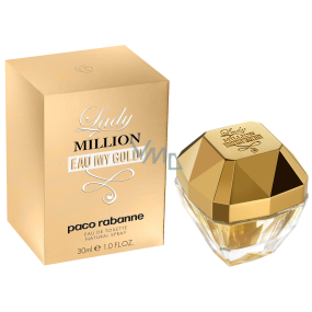 Paco Rabanne Lady Million Eau My Gold! toaletní voda pro ženy 50 ml