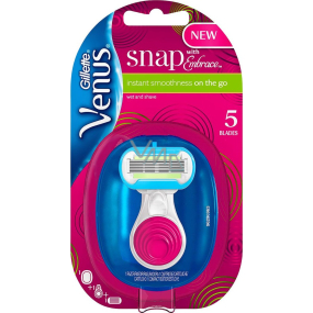 Venus Extra Smooth Snap holicí strojek 1 kus + pouzdro 1 kus, pro ženy