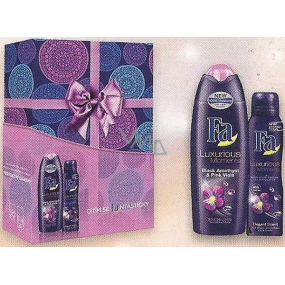 Fa Luxurious Moments sprchový gel 250 ml + Fa Luxurious Moments deodorant sprej pro ženy 150 ml, kosmetická sada