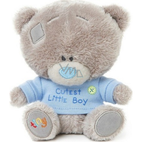 Me to You Tiny Tatty Teddy Medvídek v modrém tričku 11,5 cm