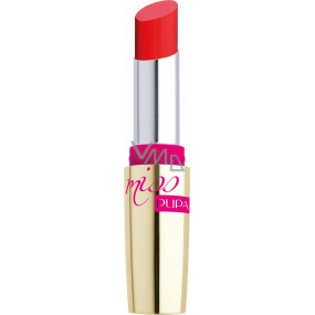 Pupa Dot Shock Miss Pupa Ultra Brilliant Lipstick rtěnka 004 Fancy Coral 2,4 ml