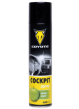 Coyote Cockpit Citron antistatický, čistí a ošetřuje plast, kůži, gumu, dřevo, koženku v interiéru vozidla 400 ml sprej
