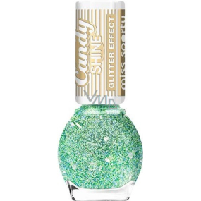 Miss Sporty Candy Shine Glitter Effect lak na nehty 004 7 ml