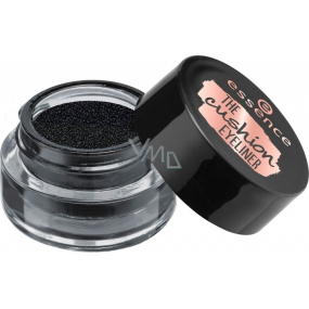 Essence The Cushion Eyeliner oční linky 01 Black 3 ml