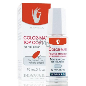 Mavala Color-Matt Top Coat matující nadlak 10 ml