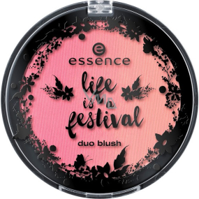 Essence Life Is a Festival Duo Blush tvářenka 01 Hippie Hippie Hooray 7,82 g