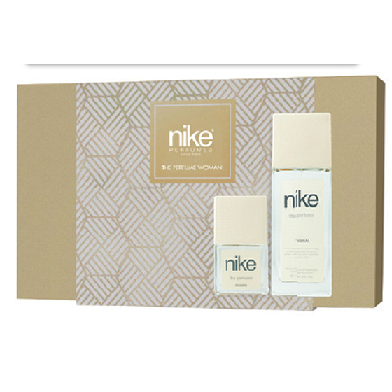 Nike The Perfume Woman toaletní voda pro ženy 30 ml + parfémovaný deodorant sklo 75 ml, dárková sada