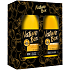 Nature Box Makadamia sprchový gel se 100% za studena lisovaným olejem, vhodné pro vegany pro jemnou pokožku 385 ml + tělové mléko 385 ml, kosmetická sada