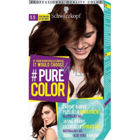 Schwarzkopf Pure Color barva na vlasy 5.5 Zlatá čokoláda 60 ml