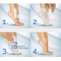 Scholl PediMask Expert Care Aloe Vera 20 minutová vyživující maska na nohy s aloe vera, 1 pár navlékacích ponožek