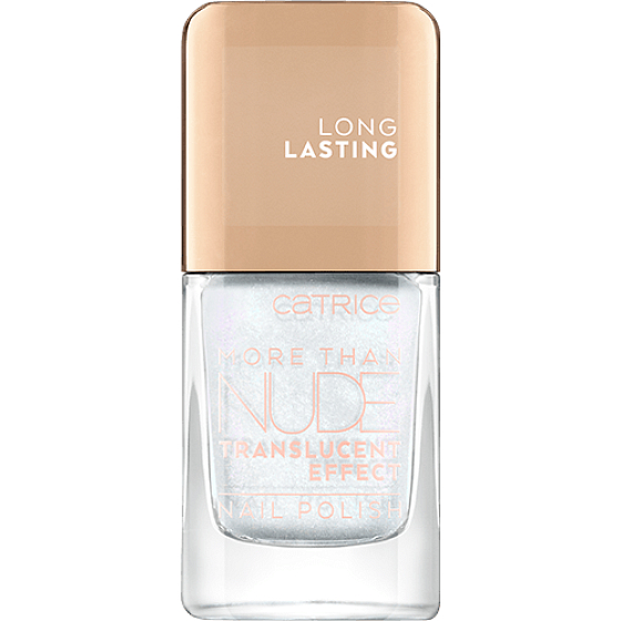 Catrice More Than Nude Translucent Effect lak na nehty s průsvitným efektem 01 N-Ice Day 10,5 ml