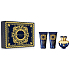 Versace Dylan Blue pour Femme parfémovaná voda 50 ml + sprchový gel 50 ml + tělové mléko 50 ml, dárková sada pro ženy