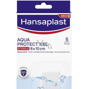 Hansaplast Aqua Protect XXL voděodolná náplast 5 kusů