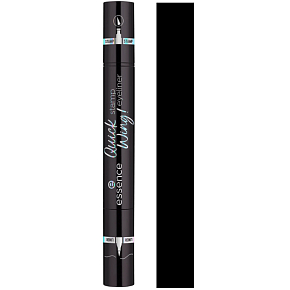 Essence Quick Wing! oční linky a razítko 01 Black 3,5 ml