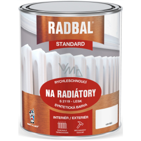 Radbal Standard S2119 barva na radiátory 1000 Bílá 0,6 l