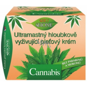 Bione Cosmetics Cannabis ultramastný výživný pleťový krém 51 ml
