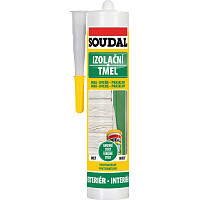 Soudal izolační tmel, přetíratelný, bílý, 280 ml