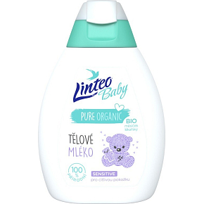 Linteo Baby tělové mléko s měsíčkem lékařským, 200 ml