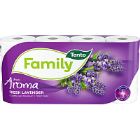Tento Fresh Aroma Lavender 2vrstvý toaletní papír, 8 rolí, role 17,8 m