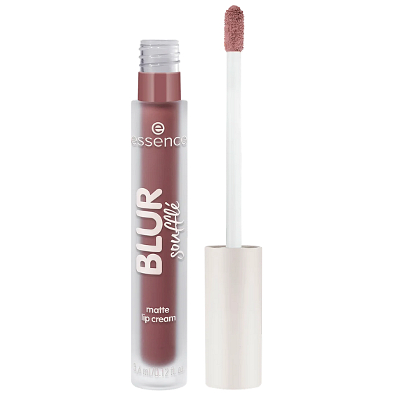 Essence matný krém na rty BLUR soufflé 03 Hot Offline, 3,6 ml