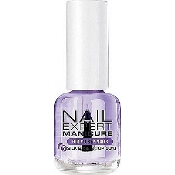 Miss Sporty Nail Expert Silk Base Top Coat 2v1 vrchní i podkladový lak 8 ml