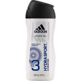 Adidas Hydra Sport sprchový gel na tělo a vlasy pro muže 250 ml