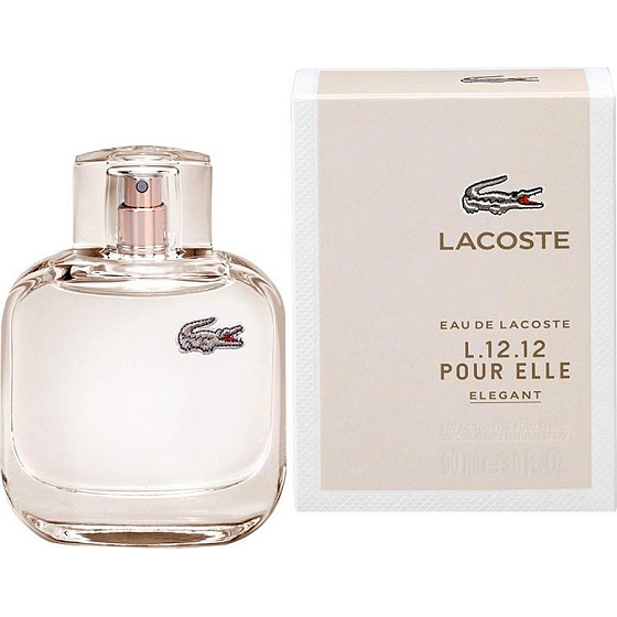 Lacoste Eau de Lacoste L.12.12 Pour Elle Elegant toaletní voda pro ženy 90 ml