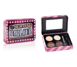 W7 Cosmetics Brown Parlour souprava kompletní péče o obočí 5 g