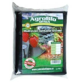 AgroBio Mulčovací netkaná textilie černá 1,6 x 10 m