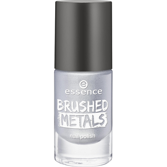 Essence Brushed Metals Nail Polish lak na nehty 01 Steel the Show 8 ml