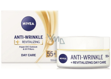 Nivea Anti-Wrinkle + Revitalizing 55+ Obnovující denní krém proti vráskám 50 ml