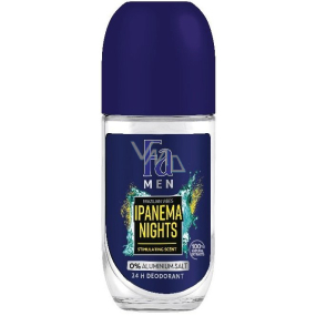 Fa Men Brazilian Vibes Ipanema Nights antiperspirant deodorant roll-on pro muže 50 ml
