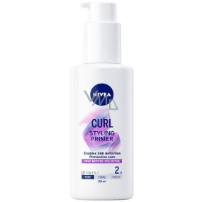 Nivea Stylingový Primer Curl přípravná báze pro zvýraznění vlnitých a kudrnatých vlasů, chrání před horkem 150 ml