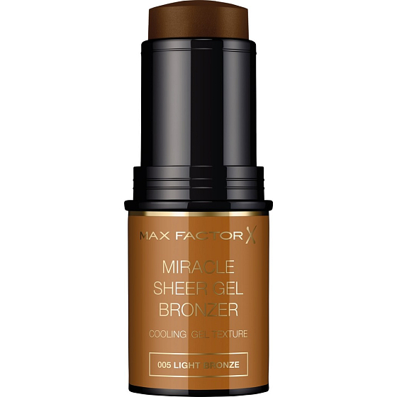 Max Factor Miracle Sheer Gel Bronzer bronzer 005 Light Bronze 8 g