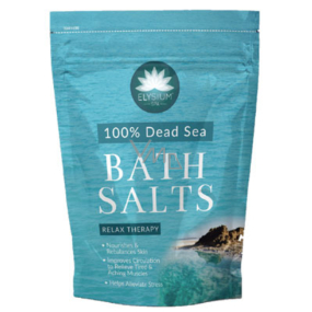 Elysium Spa Mrtvé moře 100% koupelová sůl, zklidní bolesti svalů, odbourává stres 400 g