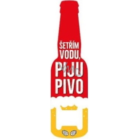 Albi Otvírák s magnetem Šetřím vodu, piju pivo