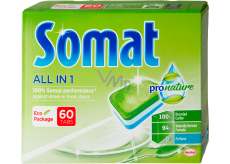 Somat All in 1 Pro Nature tablety do myčky na nádobí 60 kusů