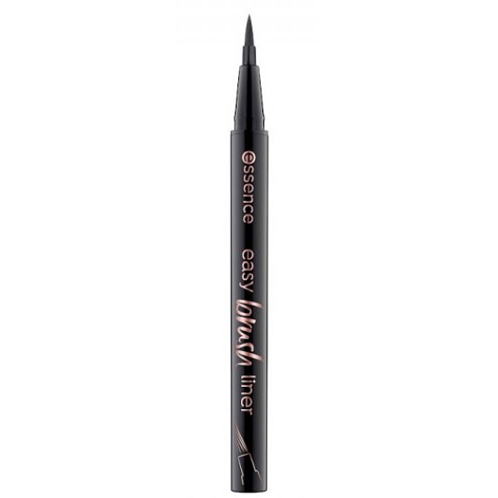 Essence Easy Brush Liner Pero na oční linky 01 Black 7 ml