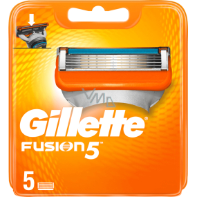 Gillette Fusion5 náhradní hlavice 5 kusů, pro muže
