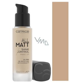 Catrice All Matt Shine Control make-up 010 Neutral Light Beige 30 ml