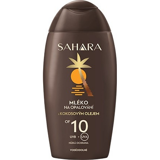 Astrid Sahara OF10 voděodolné mléko na opalování s kokosovým olejem 200 ml