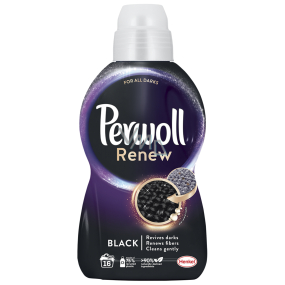 Perwoll Renew Black prací gel navrací intenzivní černou barvu, obnovuje vlákna 16 dávek 960 ml